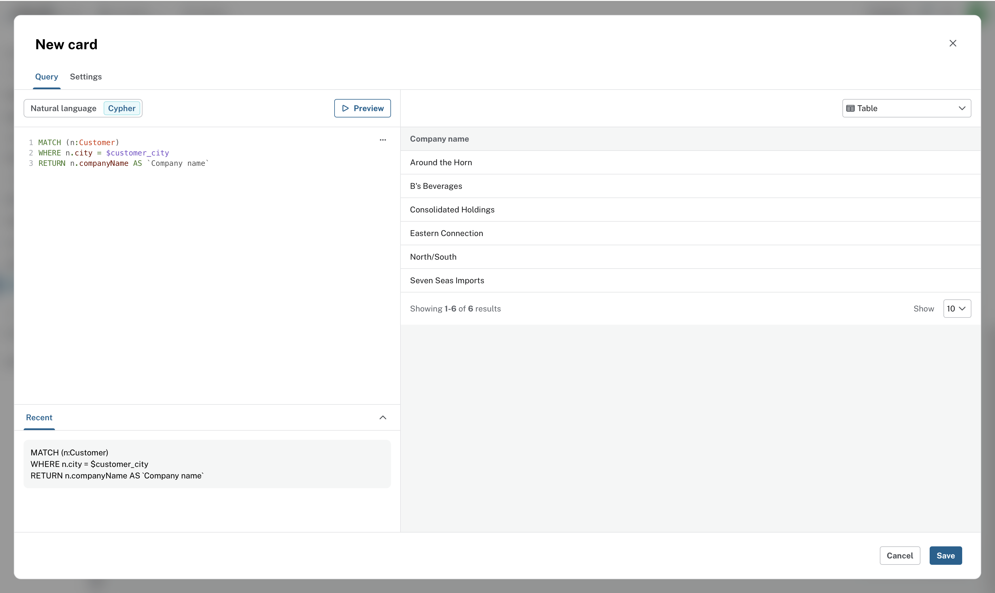 london cypher query example